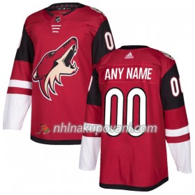 Arizona Coyotes Dresy Personalizované Adidas 2017-2018 Červená Authentic - Pánské